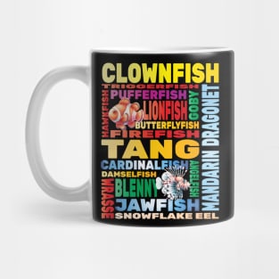 Saltwater Fish Tank Aquarium Hobbyist Fishkeeping Aquarist Mug